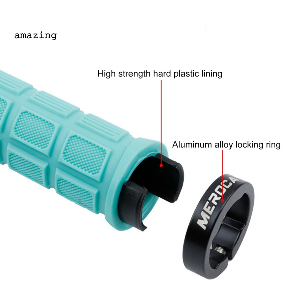 Tay Cầm Xe Đạp Thấm Hút Mồ Hôi Tốt Hai Khóa Chuyên Dụng