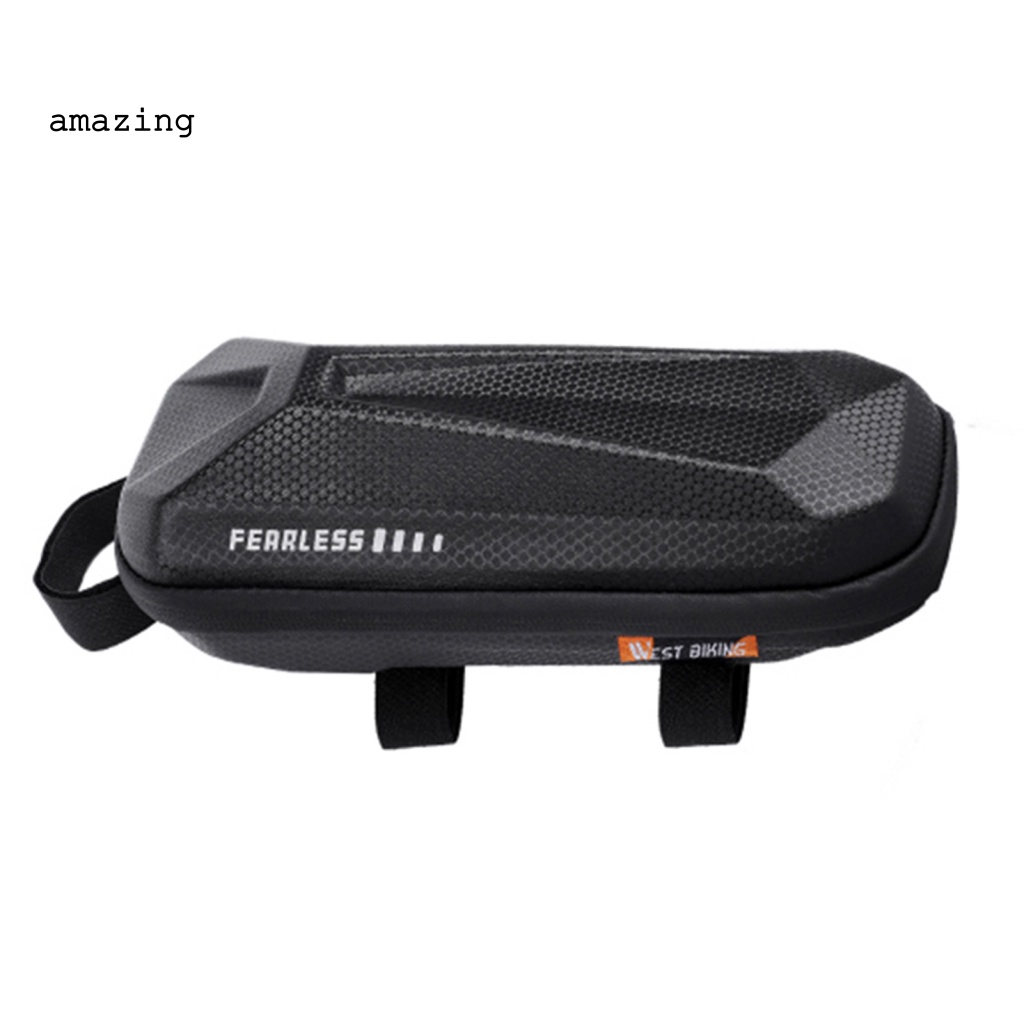 Túi Đựng Đồ Dùng Gắn Khung Xe Đạp In Logo Phản Quang Tiện Dụng