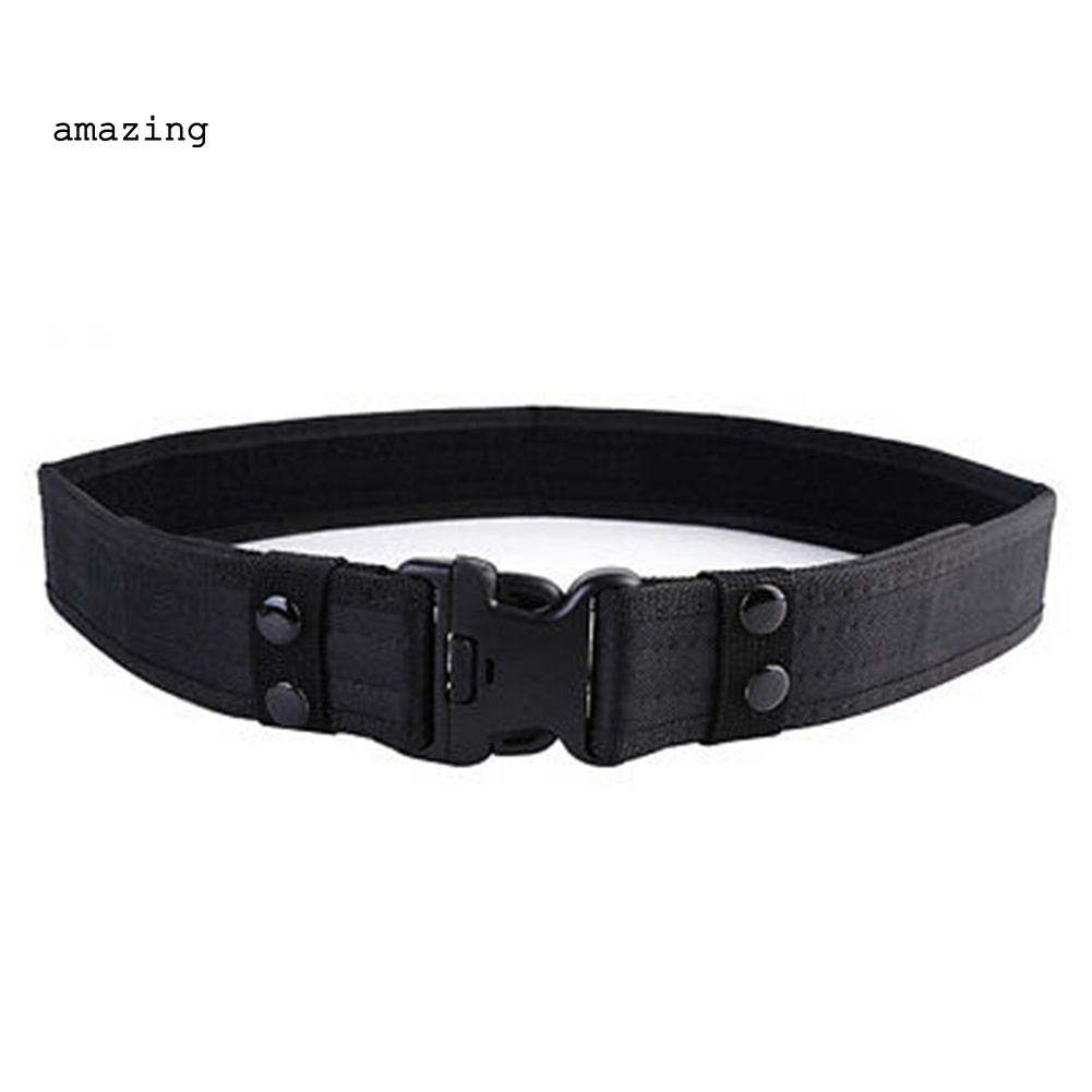 Thắt Lưng Thể Thao Bằng Vải Canvas Tháo Lắp Nhanh Có Khóa Cài Tùy Chỉnh