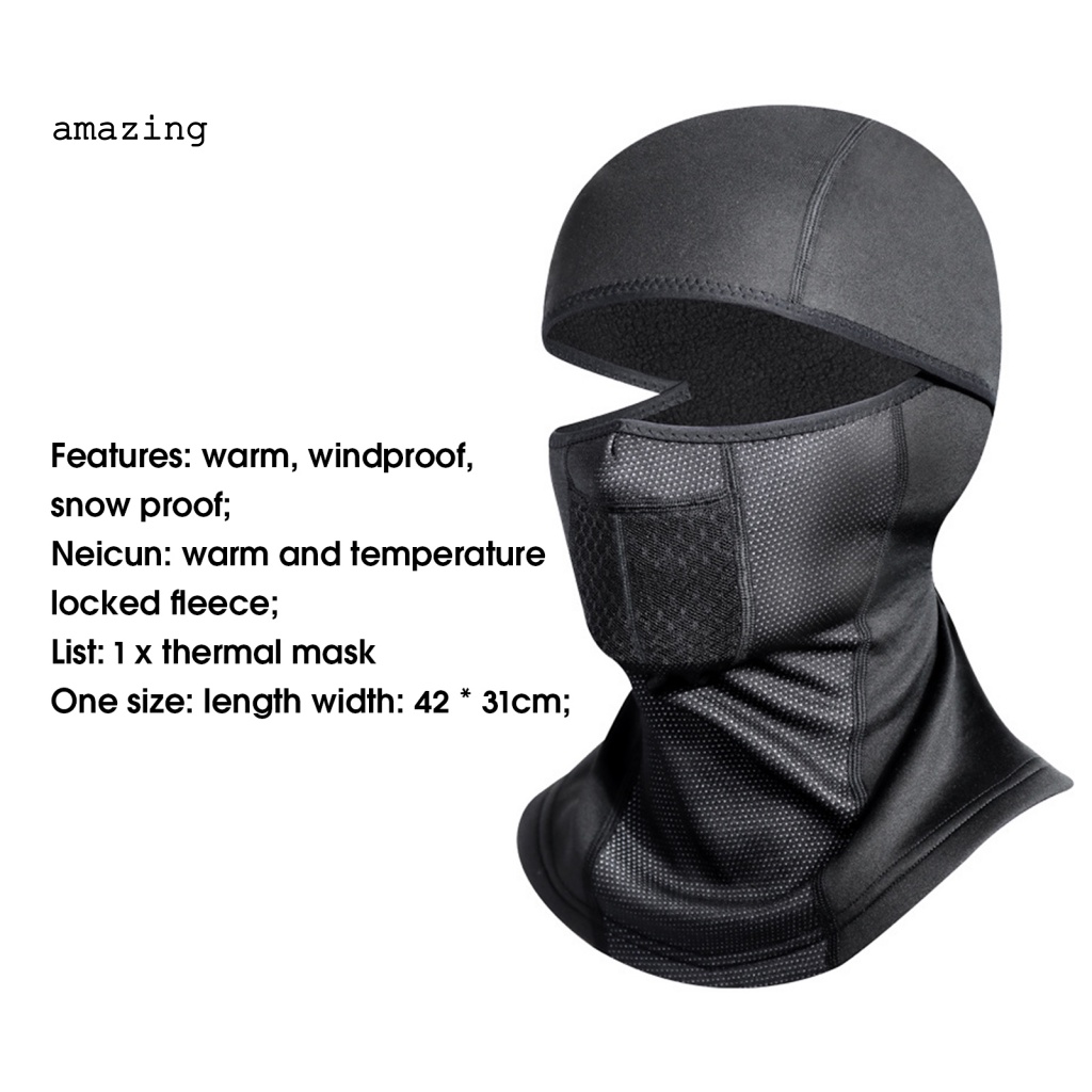 Khăn Choàng Che Mặt Chống Bụi Chống Gió Một Kích Thước Dùng Trong Mùa Đông