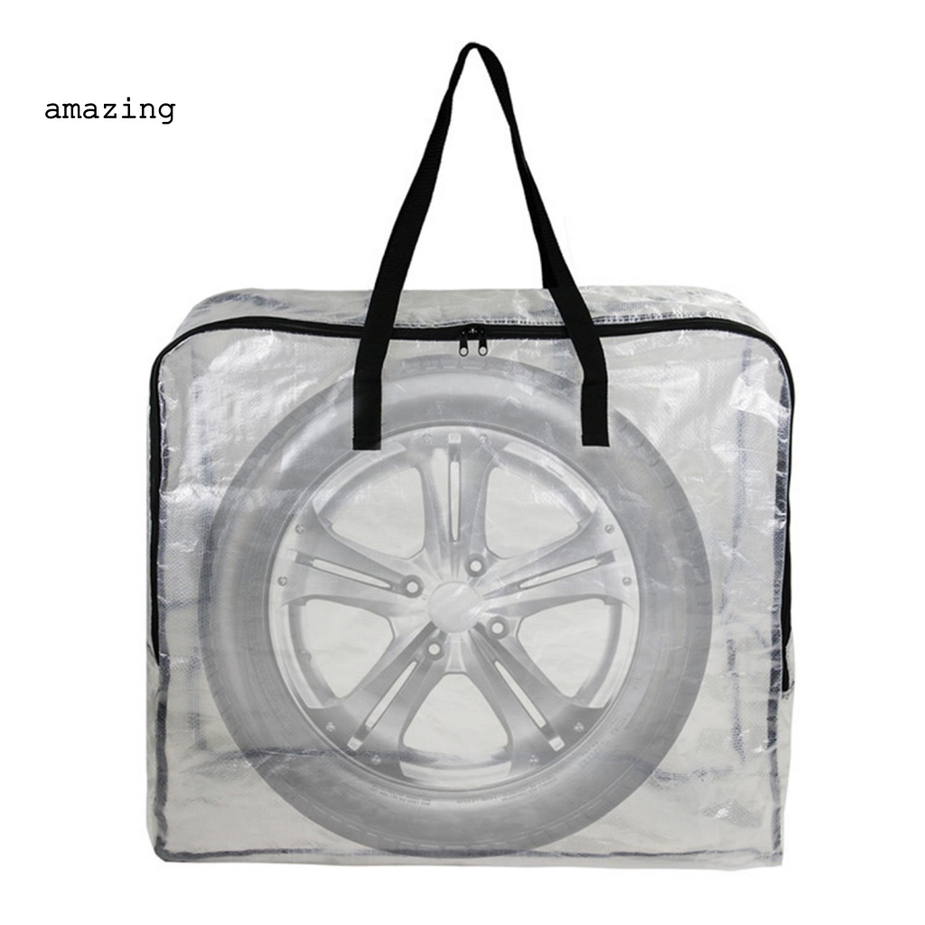 Túi Đựng Đồ Dùng Trong Suốt Có Tay Cầm Tiện Dụng Mang Theo Du Lịch