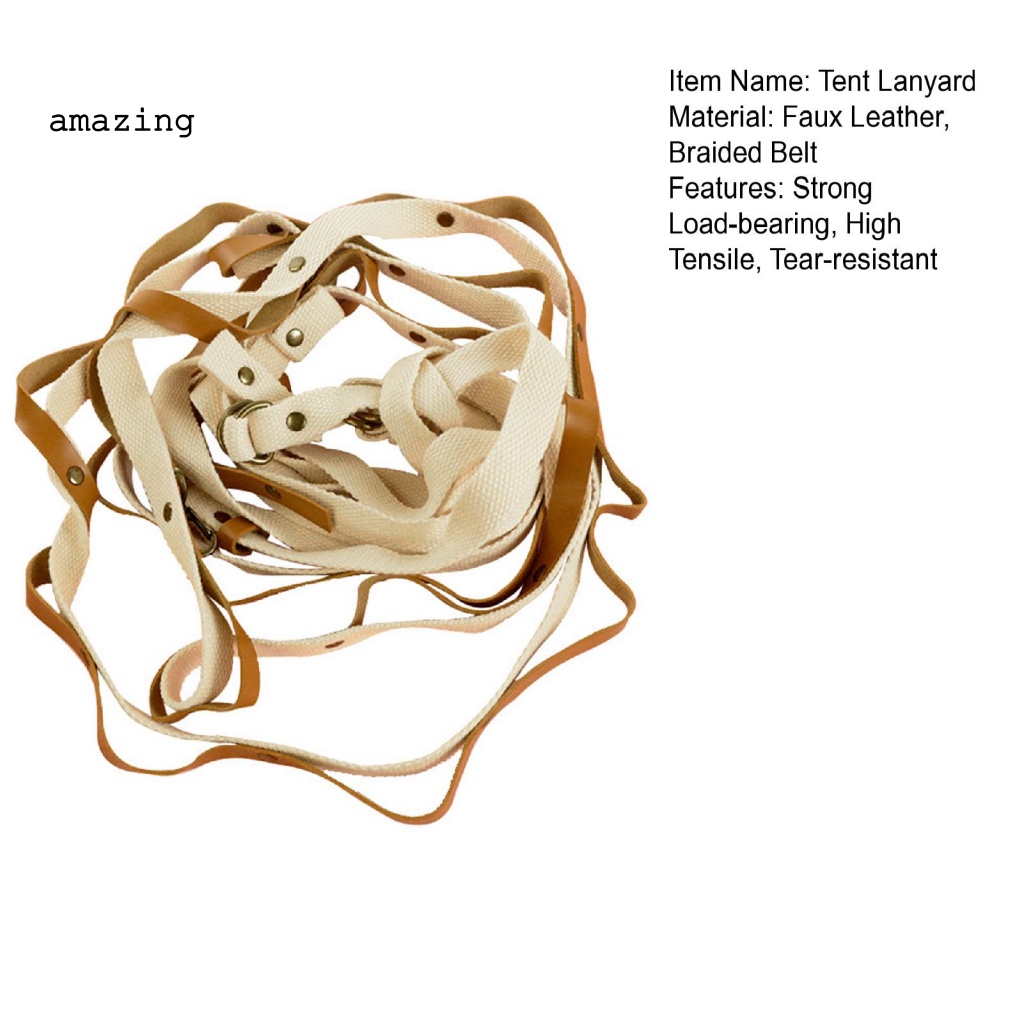 Dây Buộc Lều Cắm Trại Chắc Chắn Chống Mài Mòn Đa Năng