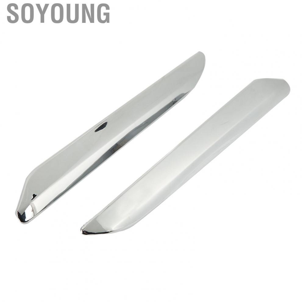Soyoung Front Bumper Strip  Easy Installation Left Right  Collision Front Bumper Trim  for Car