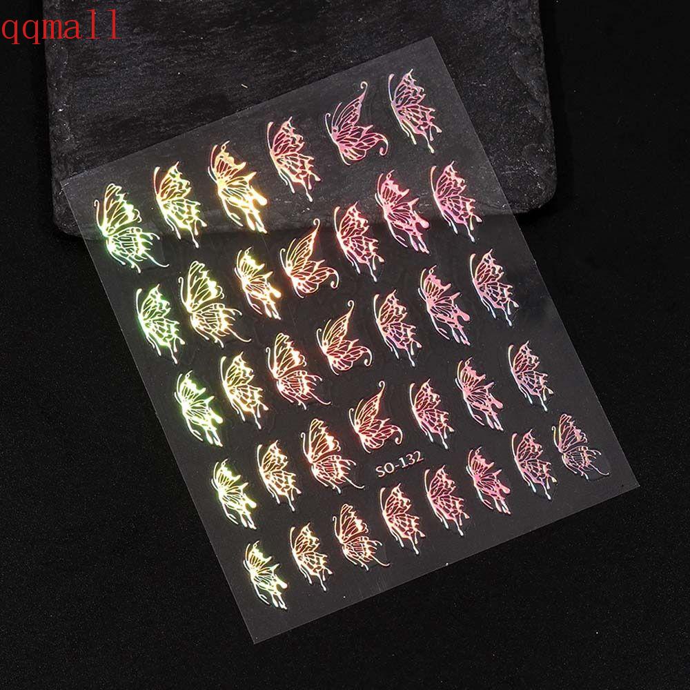 Hình Dán Trang Trí Móng Tay Tự Dính Họa Tiết Hoa Hồng Mặt Trăng Dành Cho|Phụ Kiện Trang Trí Móng Tay Nghệ Thuật