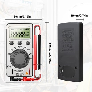Mini Digital Multimeter ANENG AN101 Multimeter Tester DC/AC Voltage Current