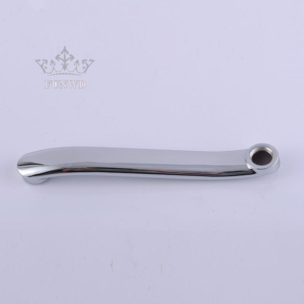 Ống Nối Dài Vòi Nước Gắn Tường Màu Bạc Thay Thế Tiện Dụng Cho Nhà Bếp