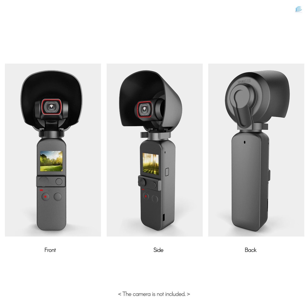 Bộ Phụ Kiện Bảo Vệ Ống Kính Máy Ảnh Đa Năng + Loa Che Nắng + Giá Đỡ Thay Thế Cho DJI Pocket 2