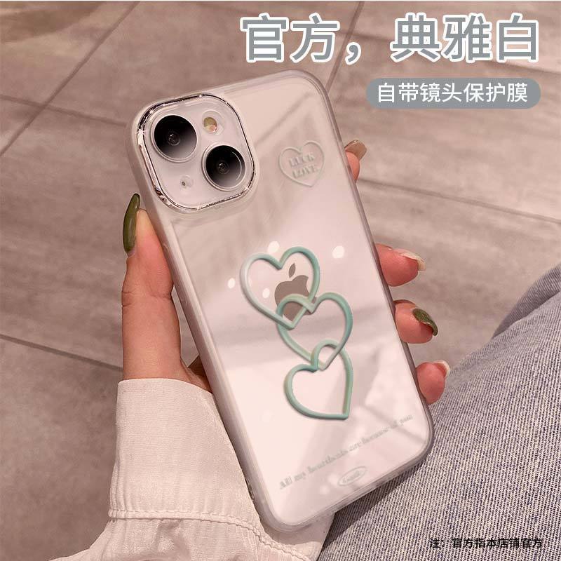 Ốp Điện Thoại Chống Sốc Kèm Miếng Dán Bảo Vệ Ống Kính Máy Ảnh Cho Iphone 14 / 7x / 11 plus 13 1214xs8p