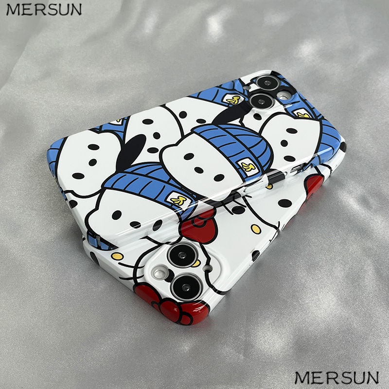 Ốp Điện Thoại Cứng In Hình Chú Chó Pacha Đội Nón Xanh Dương Cho Iphone 8 Xr 11 12 xs 714iphone13