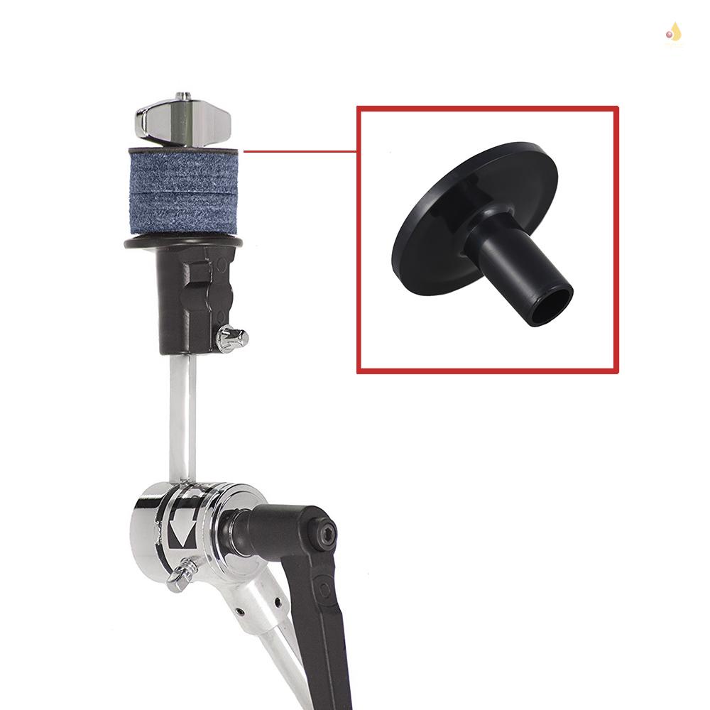 Bộ 10 Giá Đỡ Trống Cymbal Bằng Nhựa Màu Đen Thay Thế Tiện Dụng