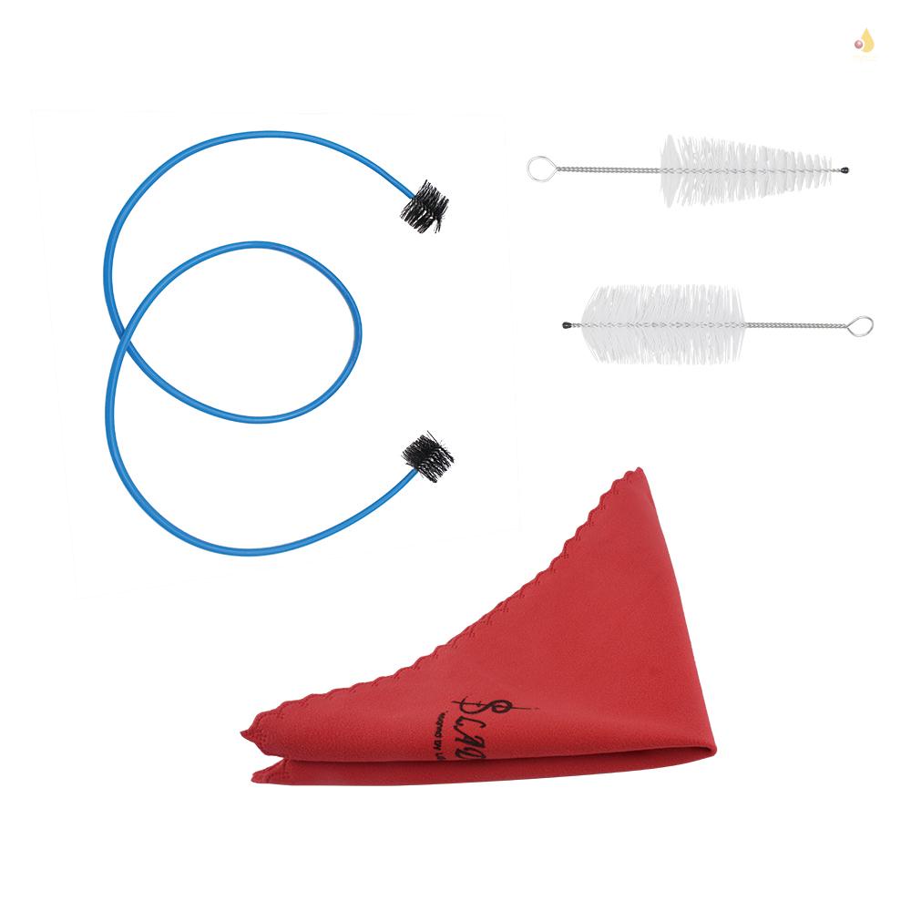 Bộ Dụng Cụ Làm Sạch Kèn Trumpet mynice Chăm Sóc Làm Sạch Bao Gồm Bàn Chải Van Miệng Linh Hoạt