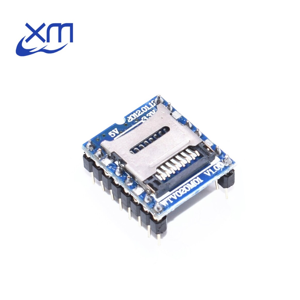 Mô Đun Âm Thanh Thẻ SD WTV020 WTV020-SD WTV020SD-20SS MP3 Cho PIC WTV020-SD-16P