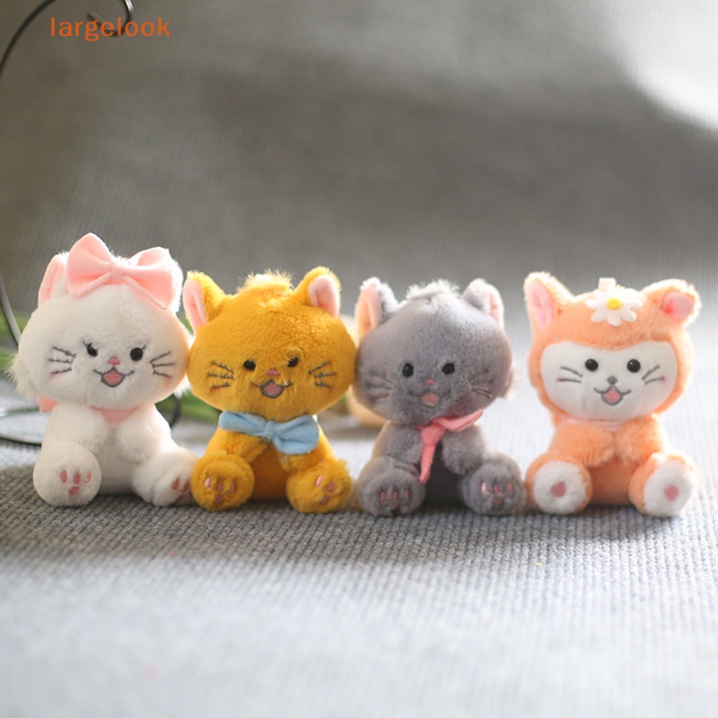 1 Móc Khóa Hình Mèo Nhồi Bông 11cm Dễ Thương