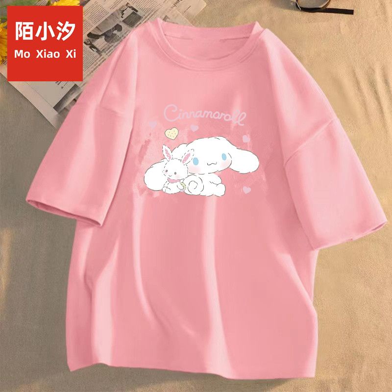 Áo Thun Cotton Tay Ngắn Phong Cách Thời Trang Mùa Hè Mới Cho Bé Gái 3-5 - 8-10 - 12-13 Tuổi