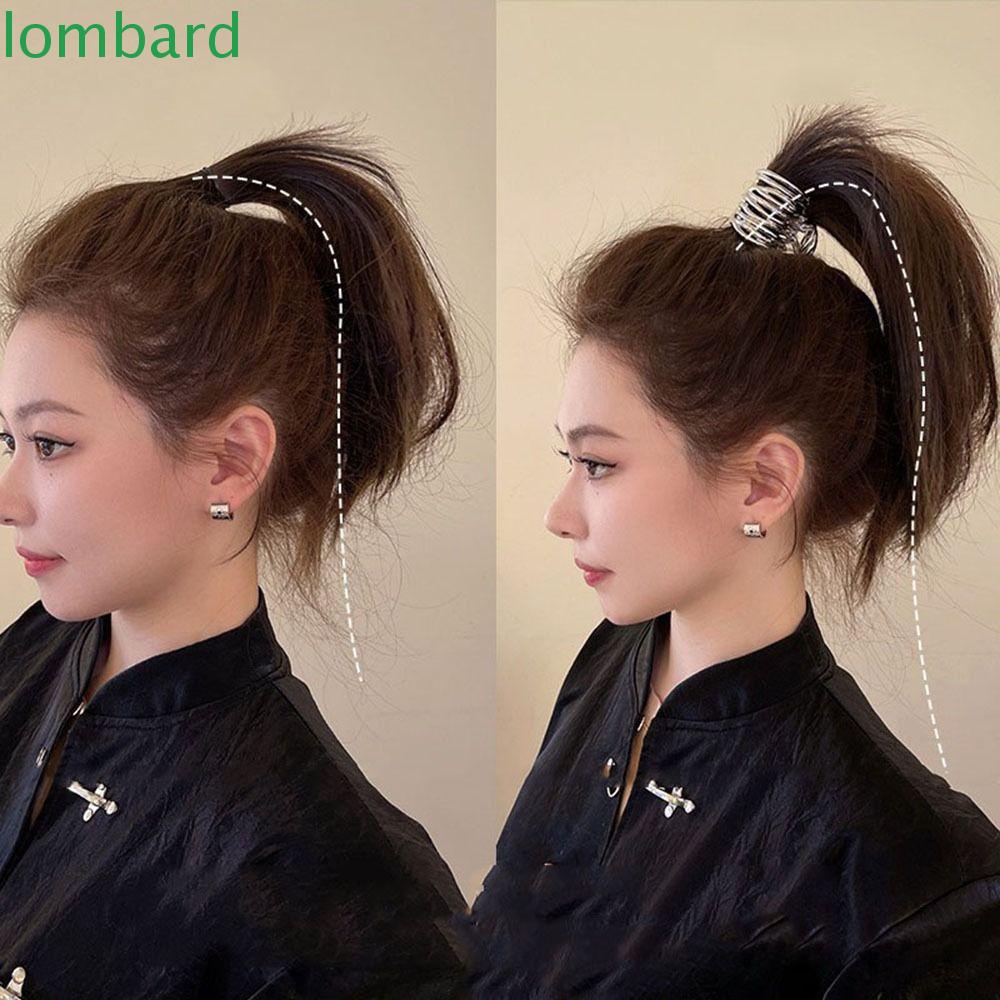 Kẹp Tóc Đuôi Ngựa Bằng Kim Loại Phong Cách Hàn Quốc Cho Nữ