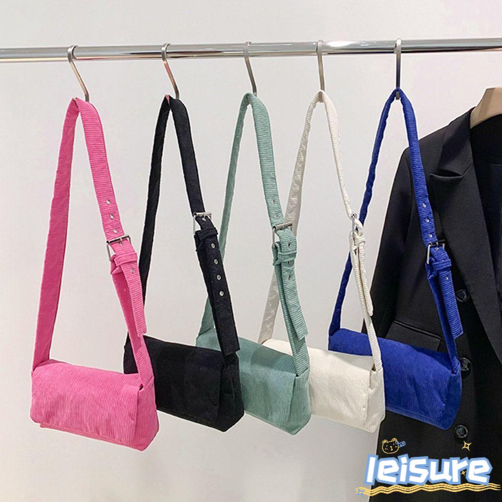 Túi Đeo Chéo Vai Bằng Vải Nhung Thời Trang Sành Điệu Cho Nữ