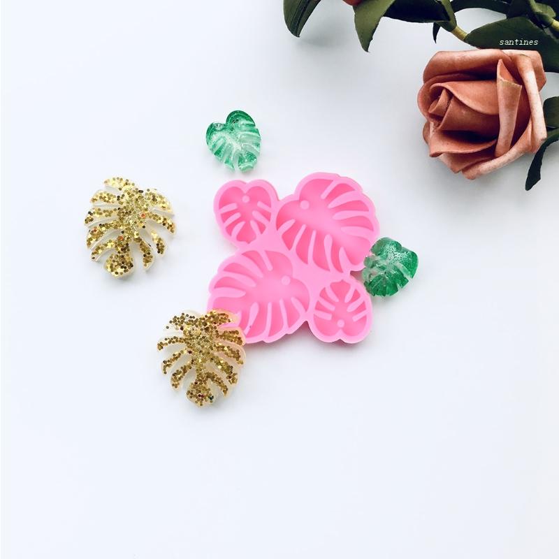 Khuôn Silicone Làm Bông Tai Hình Chiếc Lá Phù Hợp Cho Nữ