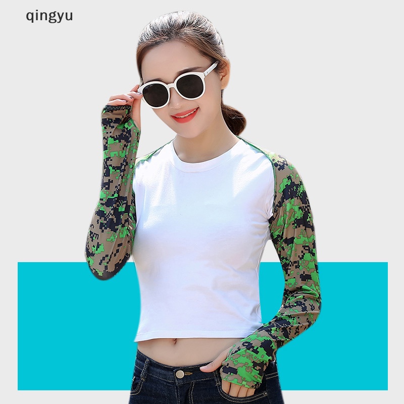 Găng Tay Dài Bằng Lụa Lạnh Siêu Mỏng Chống Nắng Và Tia UV