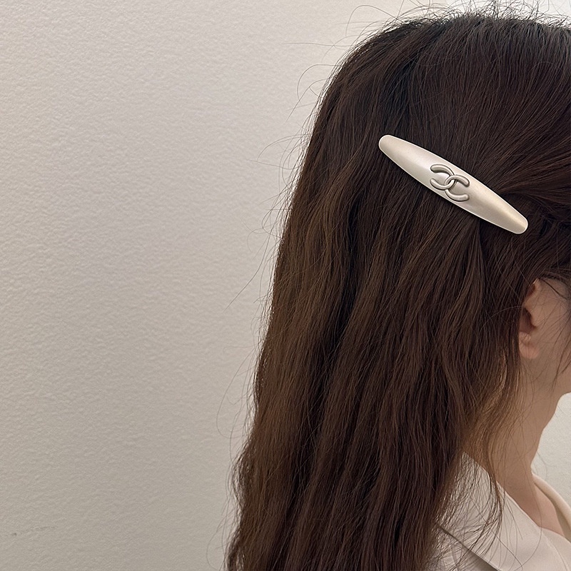 Kẹp Tóc Kim Loại Hình Mỏ Vịt Màu Bạc Phong Cách Âu Mỹ Cổ Điển Thời Trang 2023