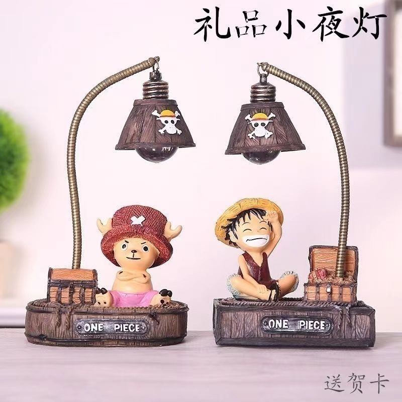 Đèn Ngủ Hình Vua Hải Tặc Lufei Dùng Làm Quà Tặng Sinh Nhật Cho Bé Trai / Bé Gái
