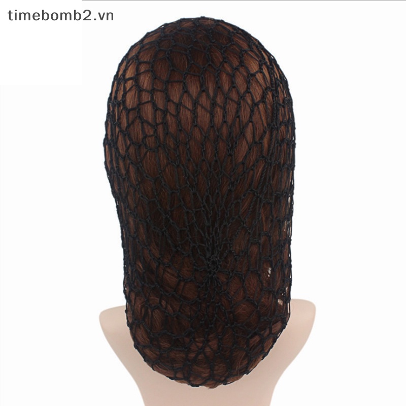 {Timebomb} Mũ Lưới Trùm Tóc Màu Trơn Che Phủ Giấc Ngủ Dành Cho Bạn Nữ.