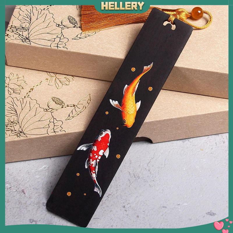 Thẻ Đánh Dấu Trang Sách Bằng Gỗ Phối Tua Rua Độc Đáo Trang Trí Lễ Tốt Nghiệp / Văn