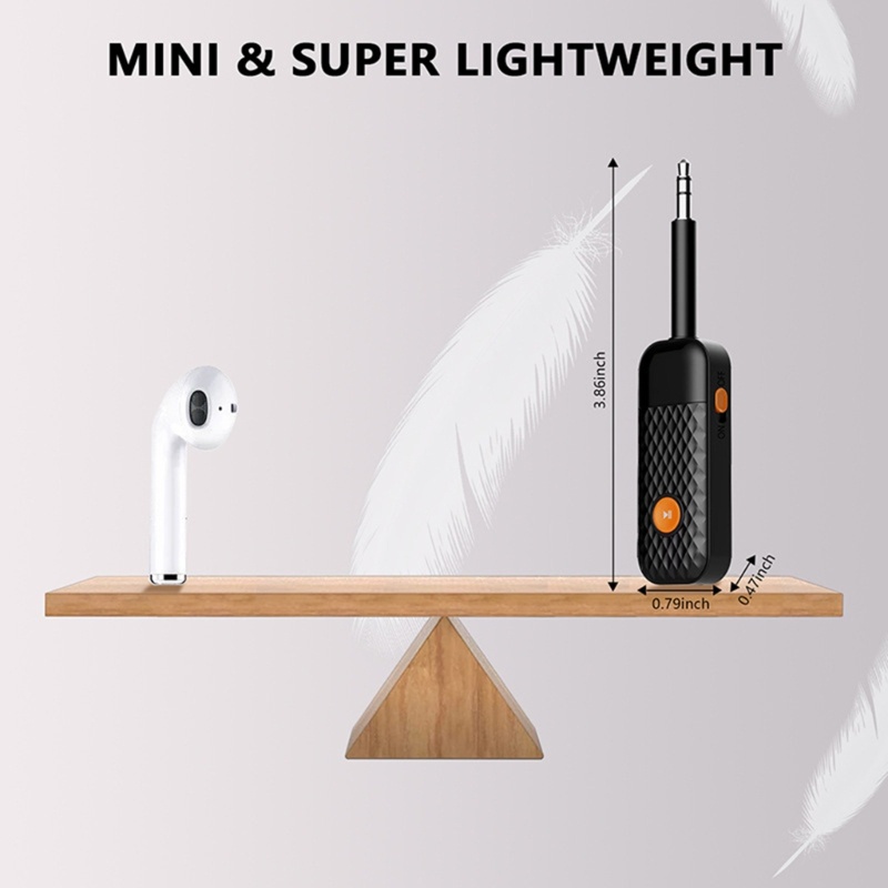 Thiết Bị Nhận Tín Hiệu Âm Thanh FM-Tansmitter 3.5mm Rảnh Tay Cho Xe Hơi