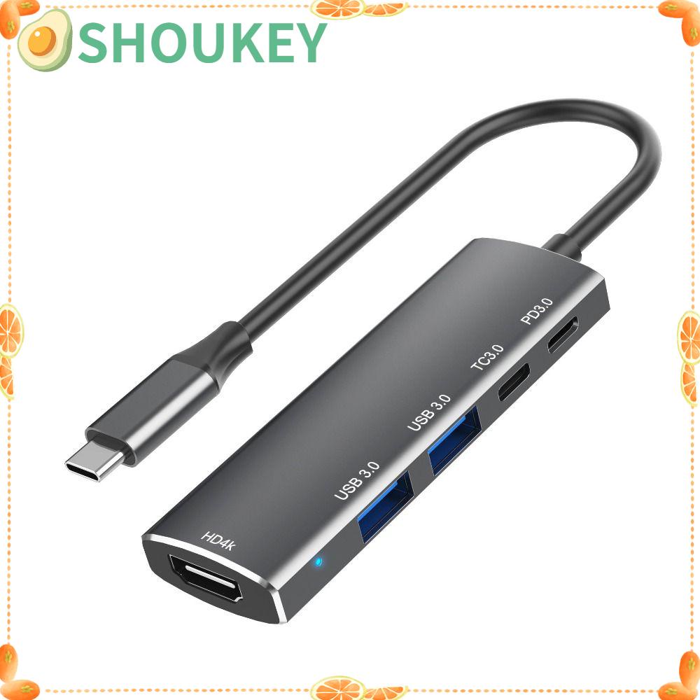 Bộ Chia Cổng Sạc USB 5 Trong 1 Chất Lượng Cao