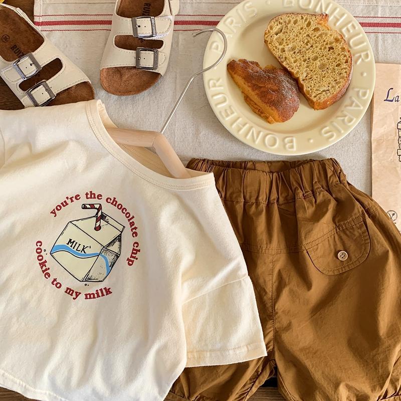 Quần Short Dáng Rộng Thoáng Khí Phong Cách Hàn Quốc Thời Trang Mùa Hè Mới Cho Bé Trai