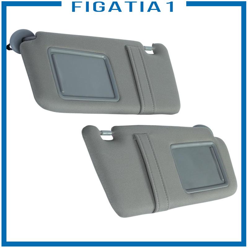 Set 2 Tấm Che Nắng Màu Xám figatia1 Cho 2007 2008 2009 2010 2011