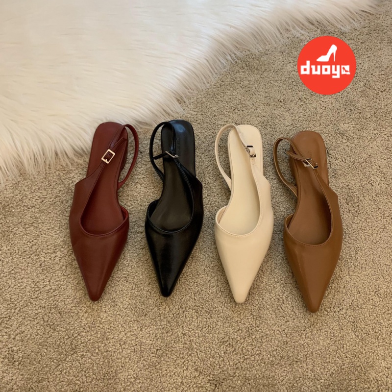 Giày Sandal Cao Gót Mũi Nhọn Thời Trang Xuân Hè Dành Cho Nữ 2022