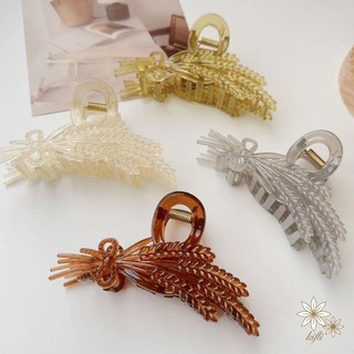 🌸Kẹp Tóc Nhựa Acrylic Hình Lúa Mì Cho Nữ