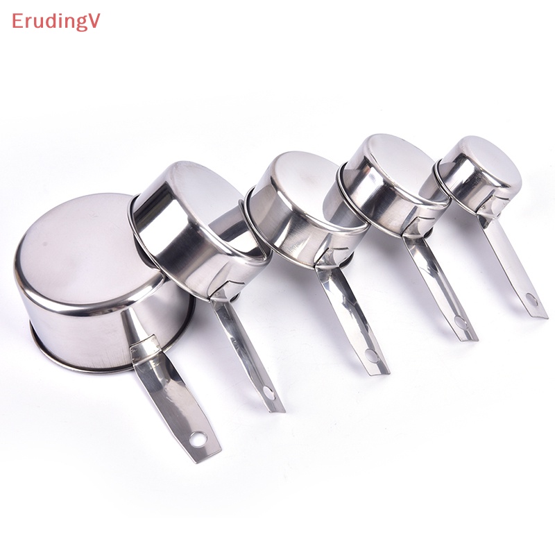 Bộ 5 Muỗng Đo Lường Bằng Thép Không Gỉ Tiện Dụng Cho Nhà Bếp