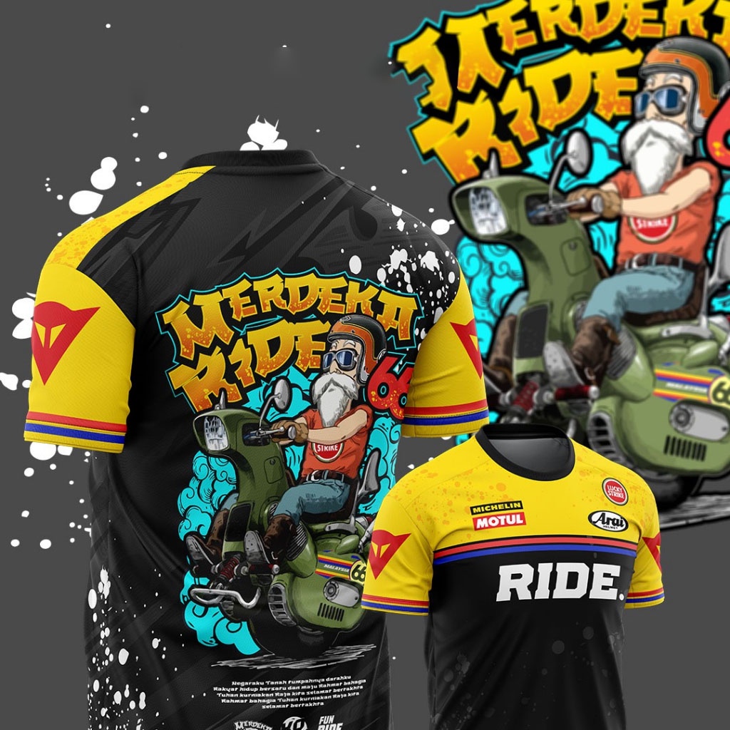 BAJU RIDE KEGEMARAN RAMAI, DESIGN GEMPAK DAN MATERIAL BERKUALITI !🔥