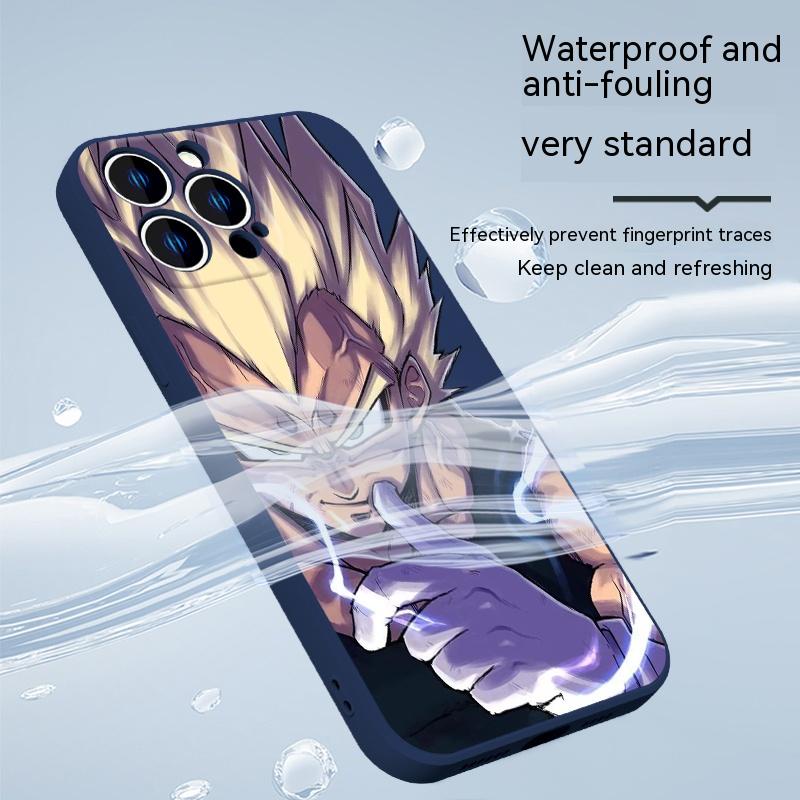 Ốp Điện Thoại Hình Son Goku Vegeta Cho IPhone 6 6S 11 7 8 Se 2020 X XR XS Plus 12 13 14 PRO mini MAX