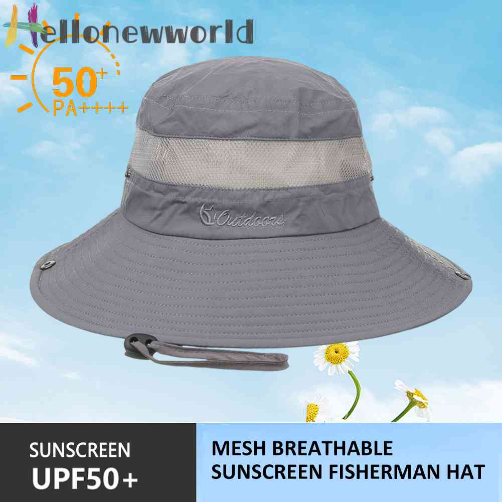 Mũ Chống Tia UV Thoáng Khí Tiện Dụng Khi Đi Câu Cá / Làm Vườn