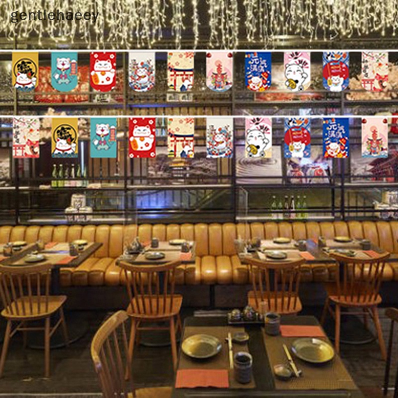 Dây Treo Trang Trí Sushi / Nhà Hàng Hình Mèo May Mắn Phong Cách Nhật Bản