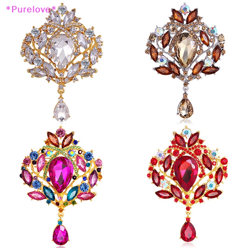 Cài Áo Hình Vương Miện Đính Đá Thời Trang Dành Cho Nữ Mới