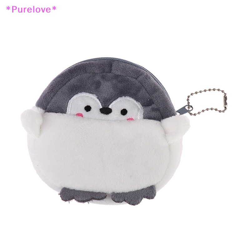 Ví Đựng Tiền Xu mini Hình Chim Cánh Cụt Dễ Thương Cho Nữ Mới