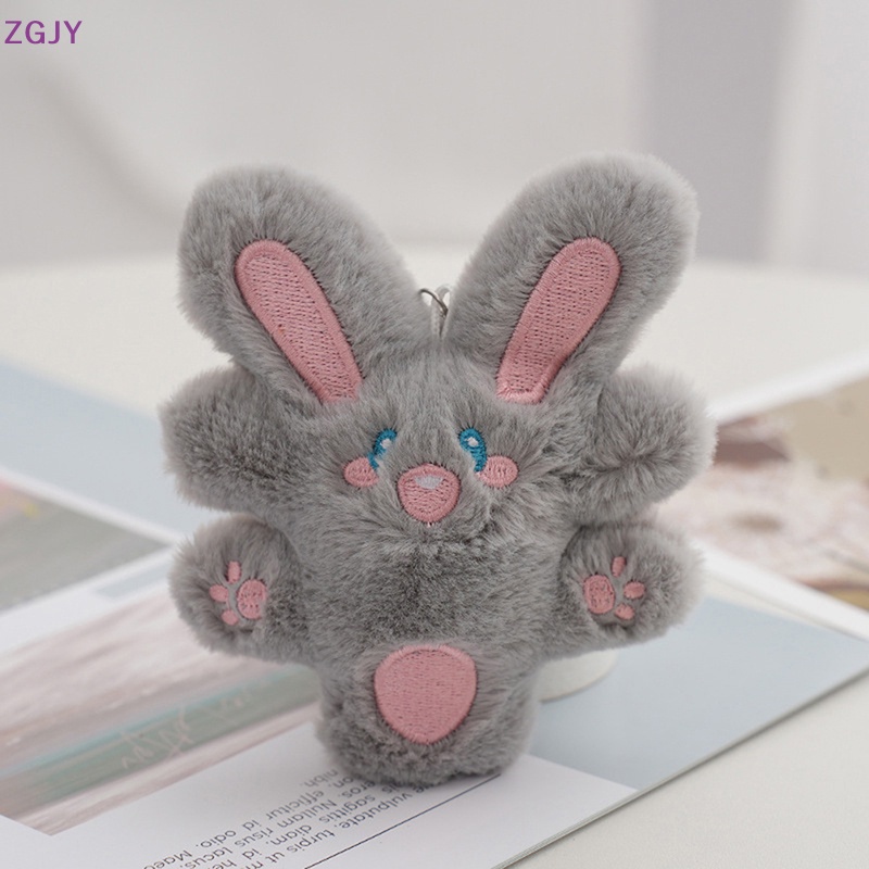 Móc Khóa Thỏ Nhồi Bông Xinh Xắn Mới