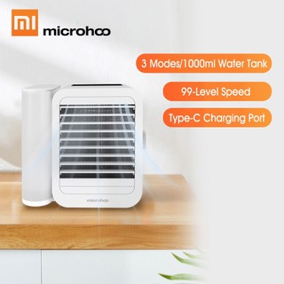 Quạt điều hòa làm mát hơi nước mini 3 trong 1 xiaomi 99 tốc độ 1000ml 6w/xiaomi xiaoda feiyue xd-zmlfs01