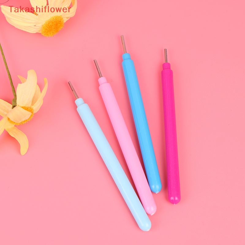 (Takashiflower) Dụng Cụ Cuốn Giấy Quilling Có Rãnh Bút Thủ Công