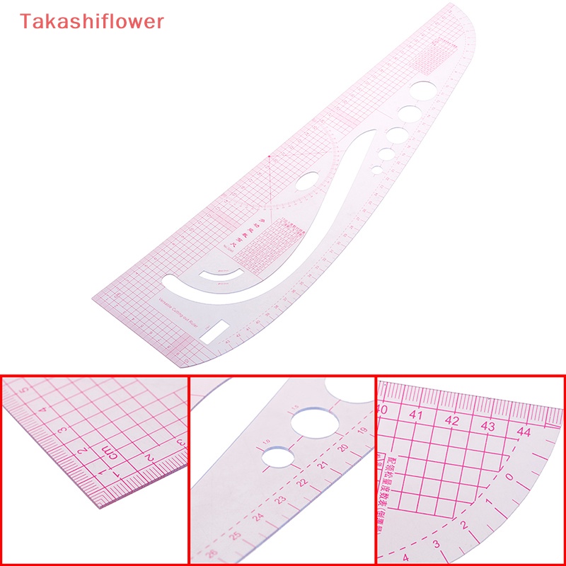 1 Thước Cong Bằng Nhựa Siêu Mềm Dùng Trong May Vá