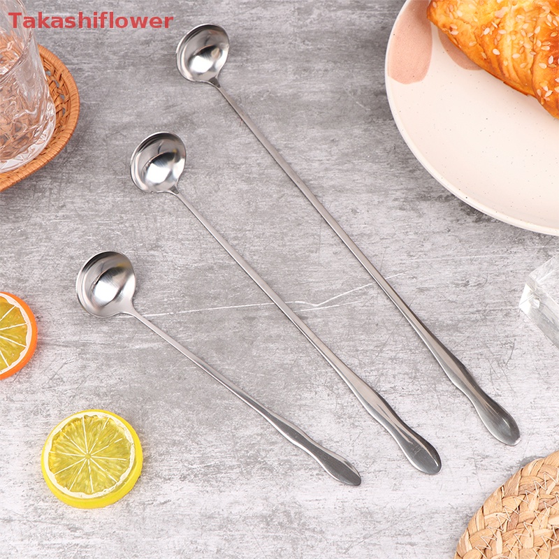 1 Muỗng Múc Kem Bằng Thép Không Gỉ Cán Dài