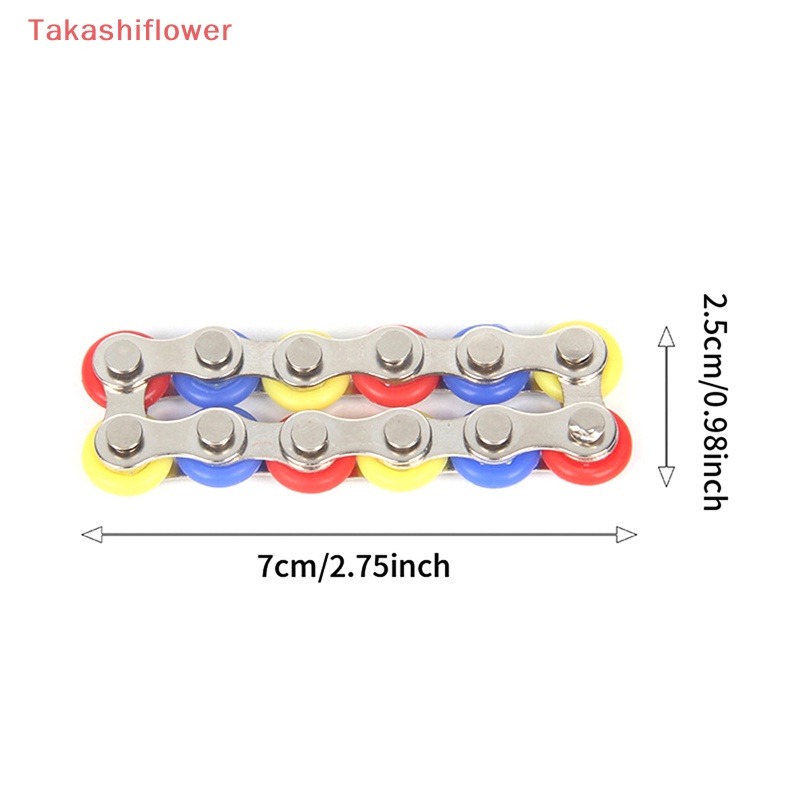 Đồ Chơi Vòng Tay / Dây Xích Xe Đạp Bằng Kim Loại 6 / 8 / 10 / 12 Giảm Căng Thẳng