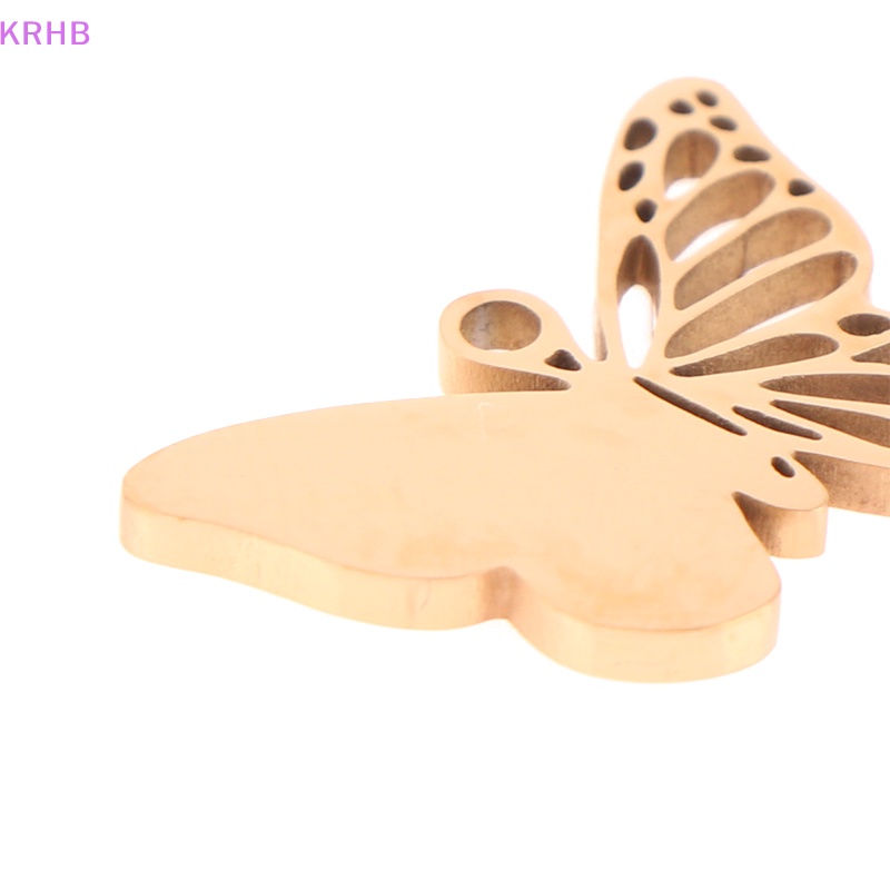 Dây Chuyền Mặt Hình Bướm Bằng Thép Không Gỉ Thời Trang Dành Cho Nữ Mới