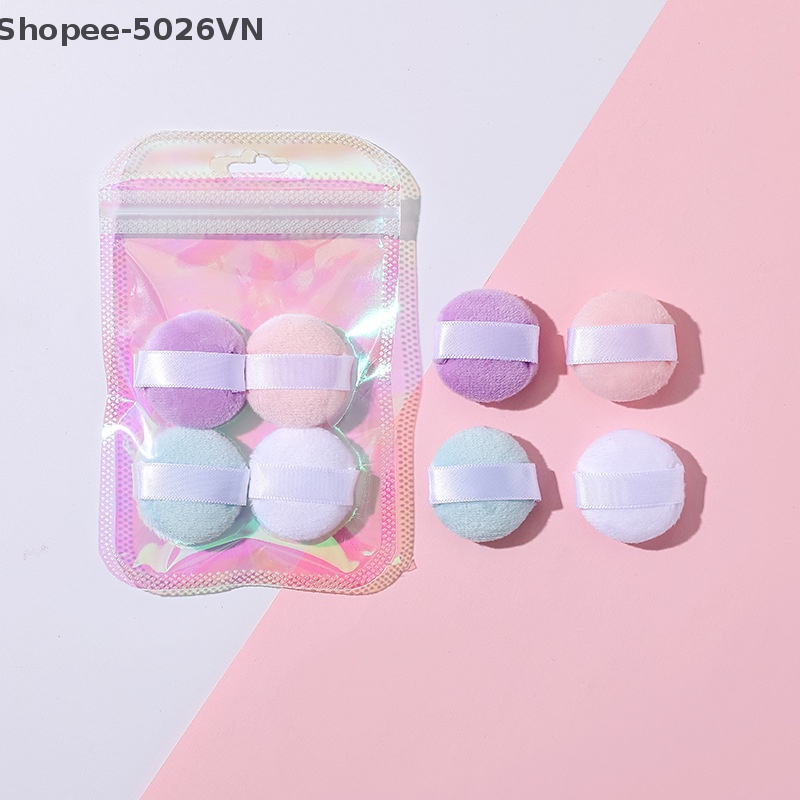 Set 3 / 4 / 6 Mút Trang Điểm Mini Tiện Dụng