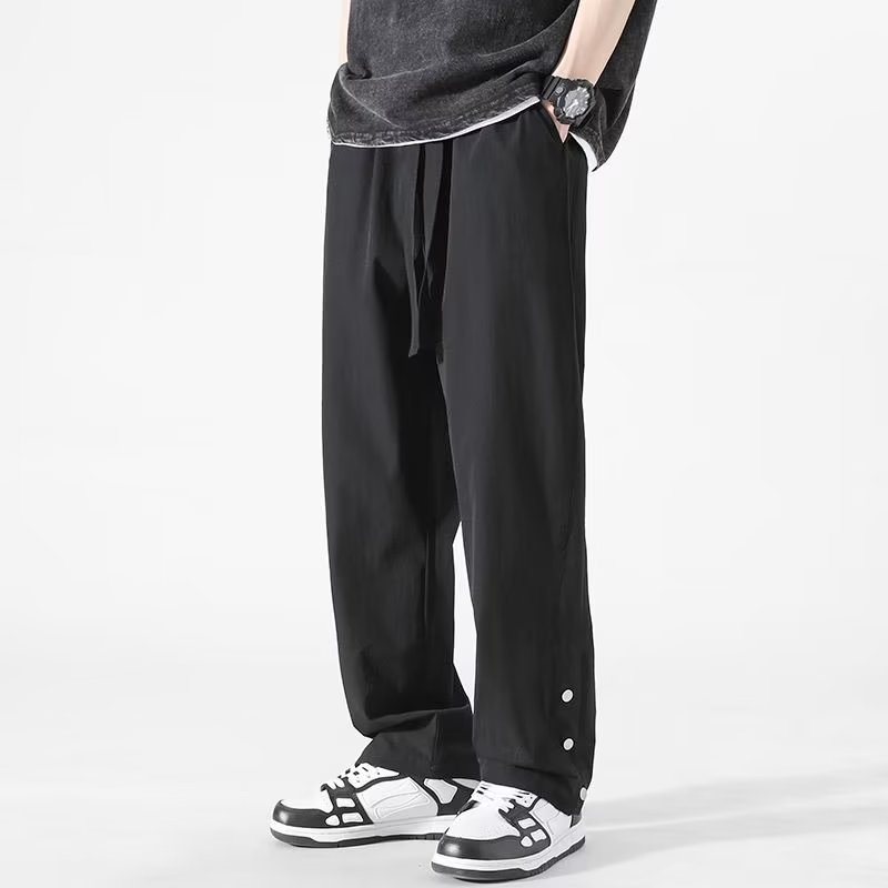 Quần Dài Ống Rộng Phong Cách Mỹ Thời Trang Mùa Hè Dành Cho Nam