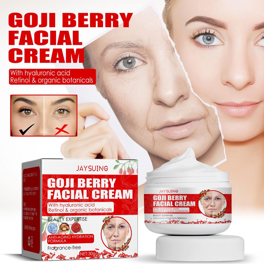 Kem Dưỡng Da Mặt Chống Oxy Hóa Ngăn Ngừa Nếp Nhăn Trẻ Hóa Làn Da B2S6 Chiết Xuất Quả Goji Berry