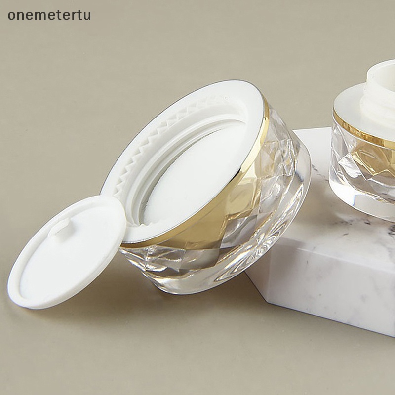 Hũ Rỗng 7g Đựng Kem / Sữa Dưỡng Thể Bằng Acrylic Có Nắp Trong